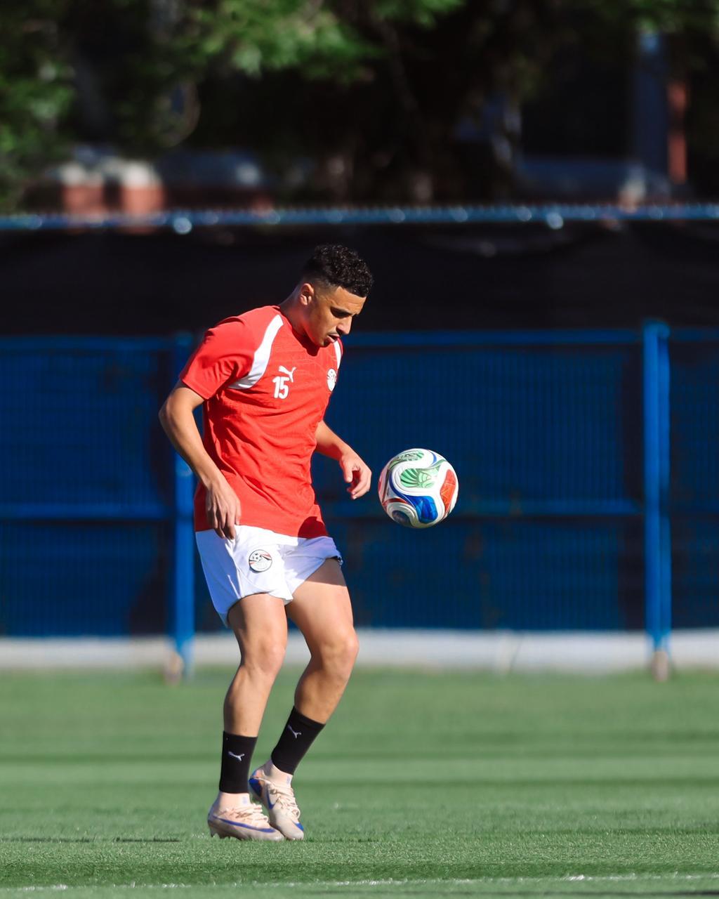 بالصور.. منتخب مصر يختتم تدريباته بفانكوفر استعداداً لمواجهة نيوزيلندا