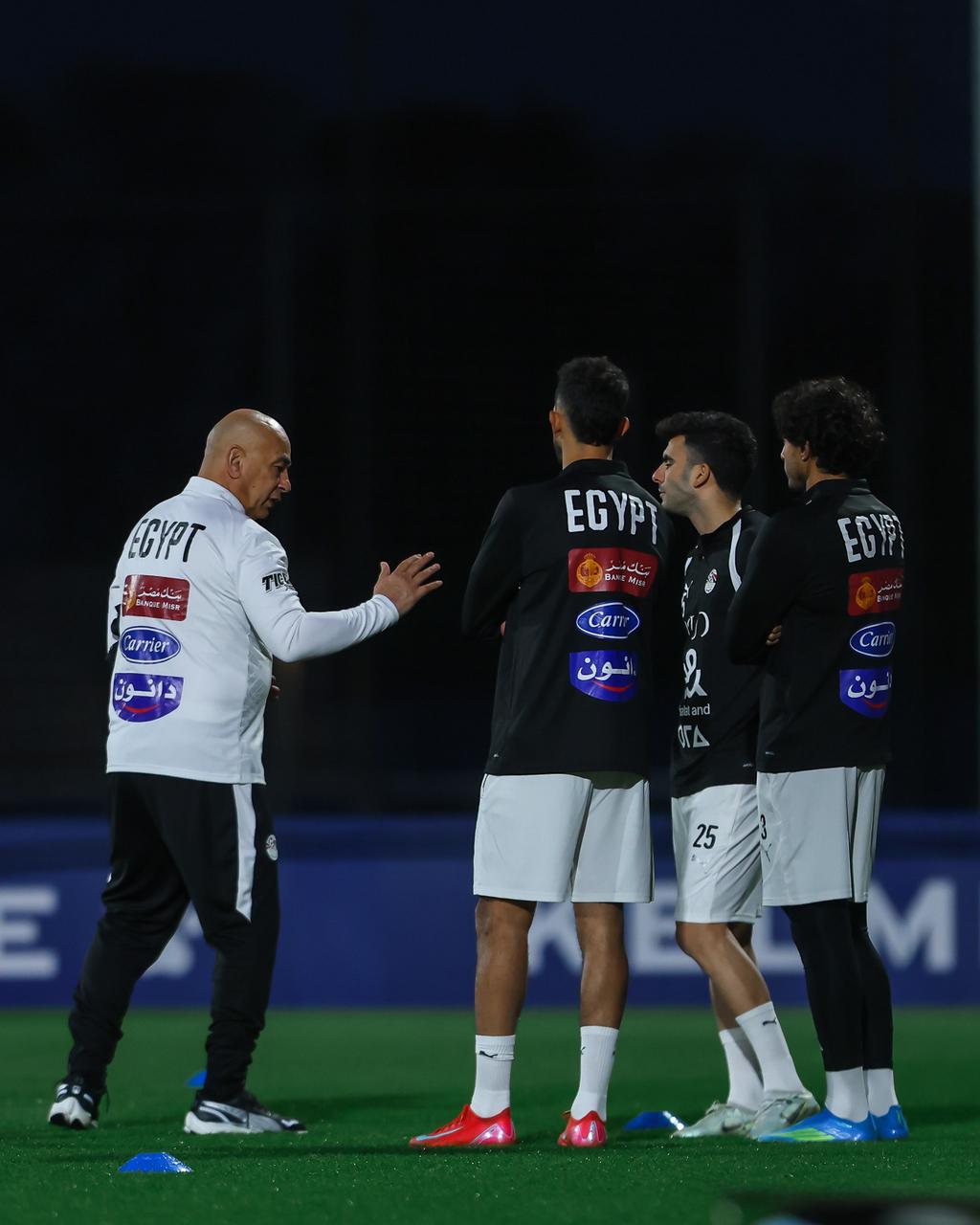 منتخب مصر يخوض تدريبه في "إسبانيول" استعداداً لودية إسبانيا