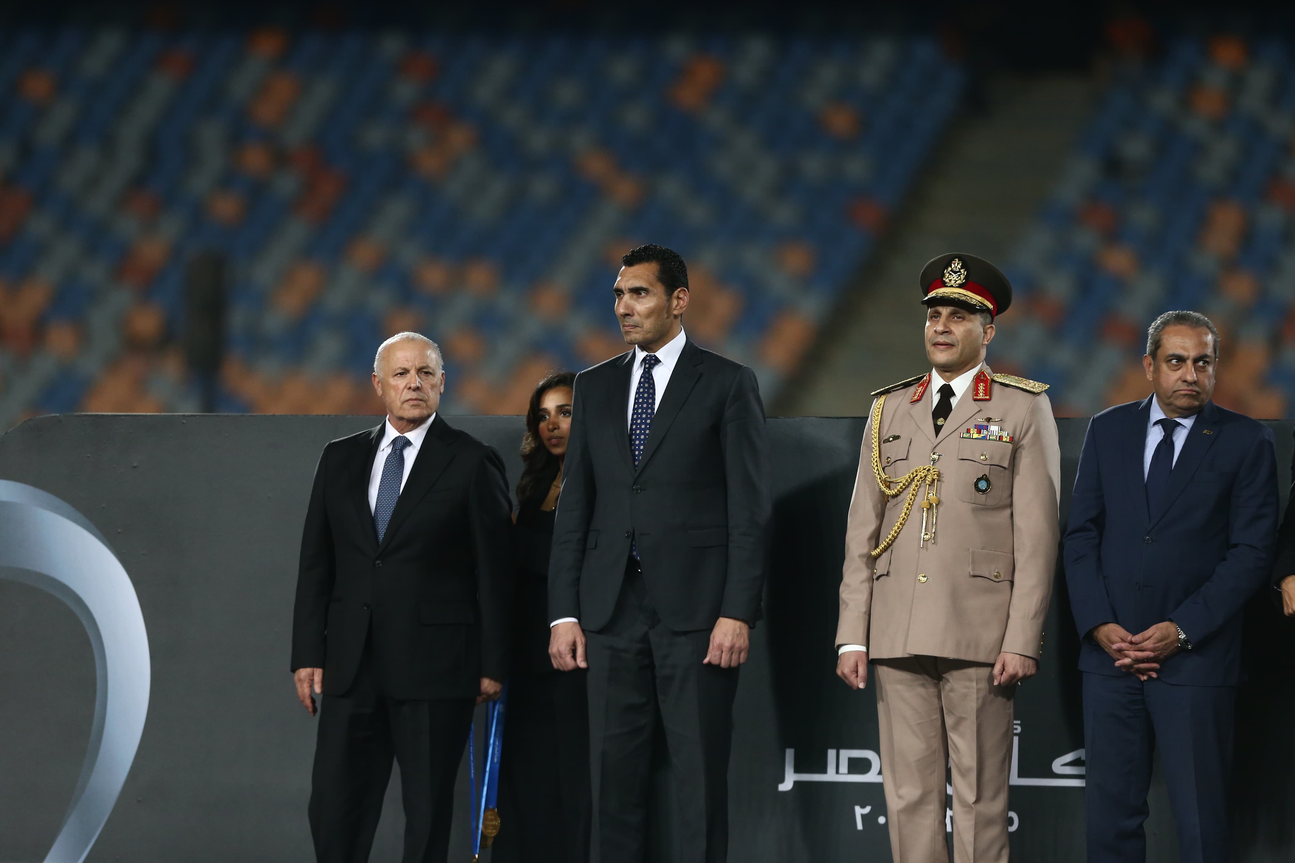بالصور: مراسم تتويج بيراميدز بكأس مصر