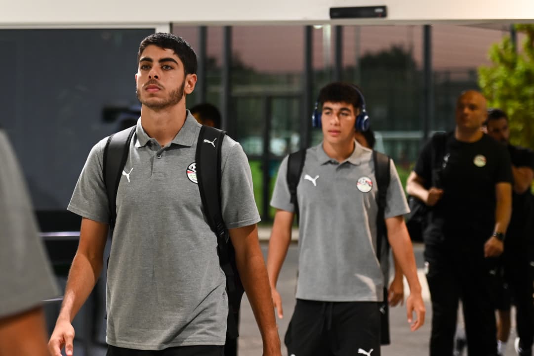 منتخب مصر تحت ١٧ سنة قبل مواجهة قطر الودية