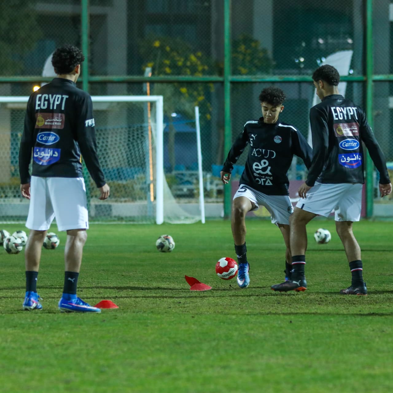 تدريبات منتخب مصر للناشئين