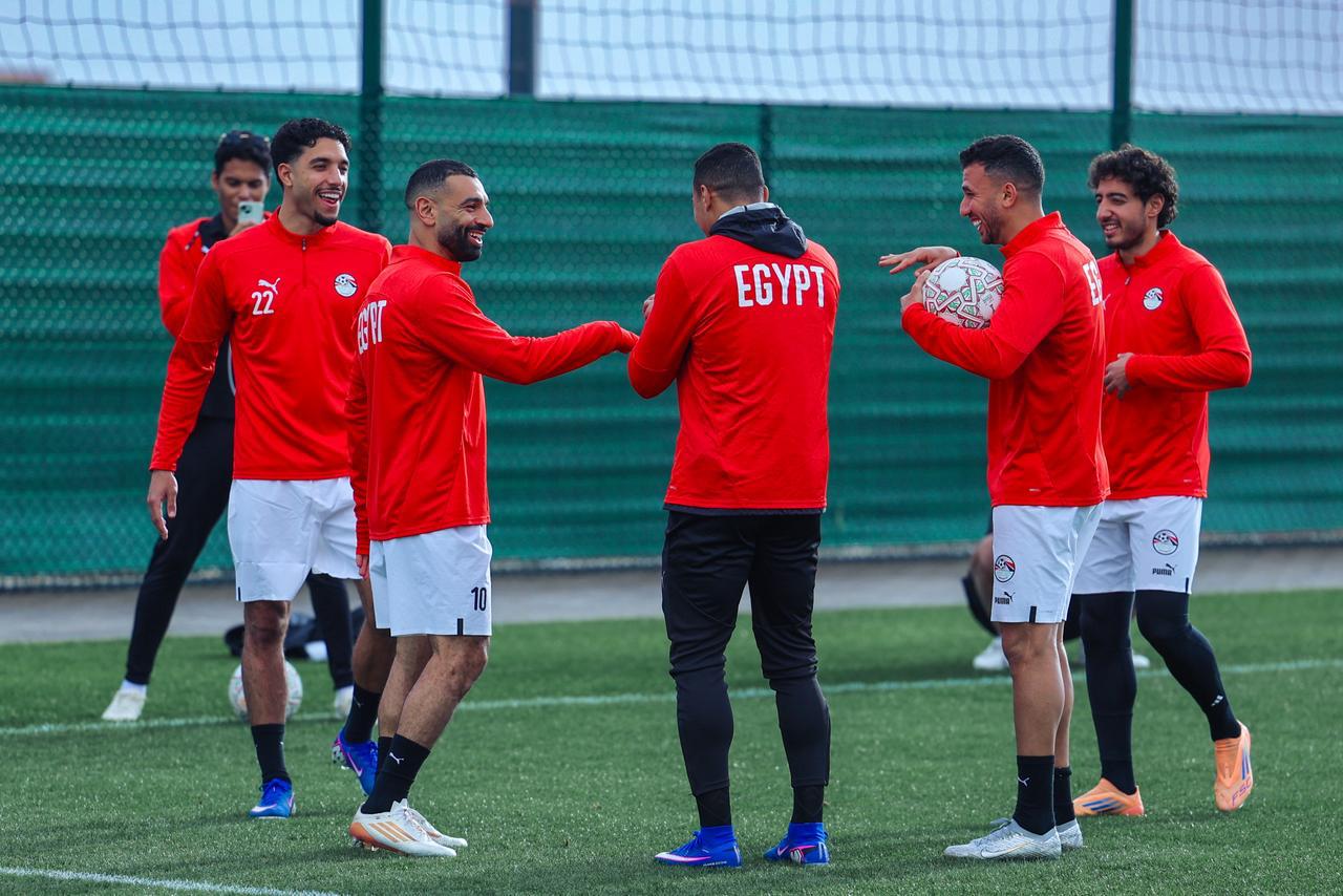 منتخب مصر يختتم تدريباته قبل مواجهة بنين غدًا