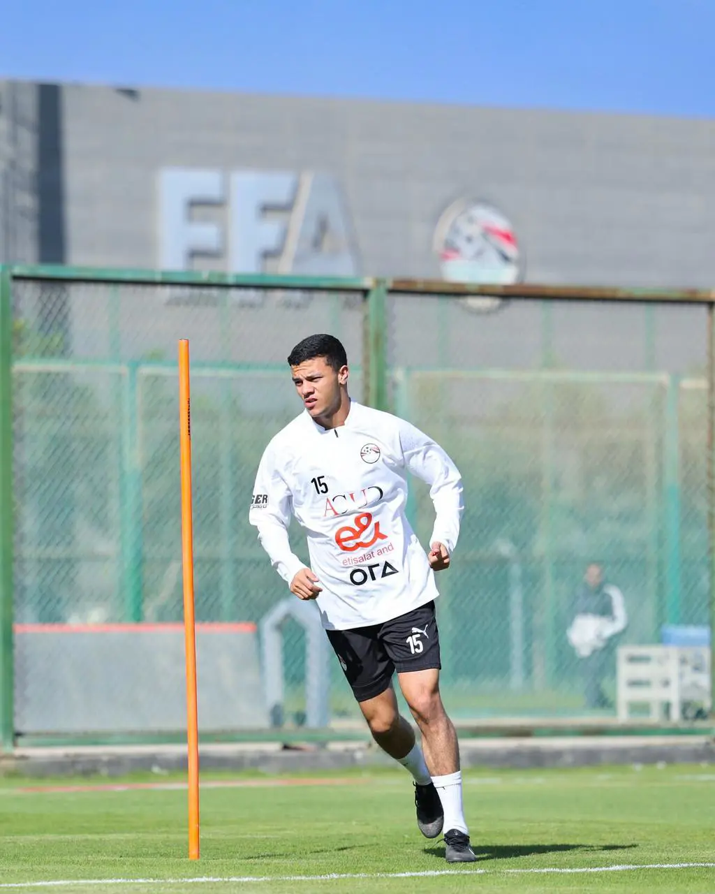 تدريبات منتخب مصر في مركز المنتخبات الوطنية استعدادا لأمم أفريقيا