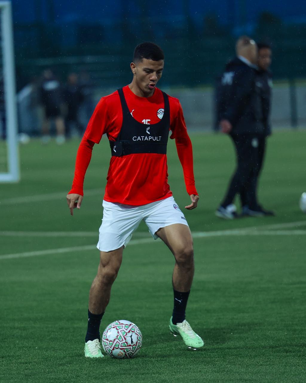 منتخب مصر يخوض آخر  تدريباته قبل مواجهة السنغال