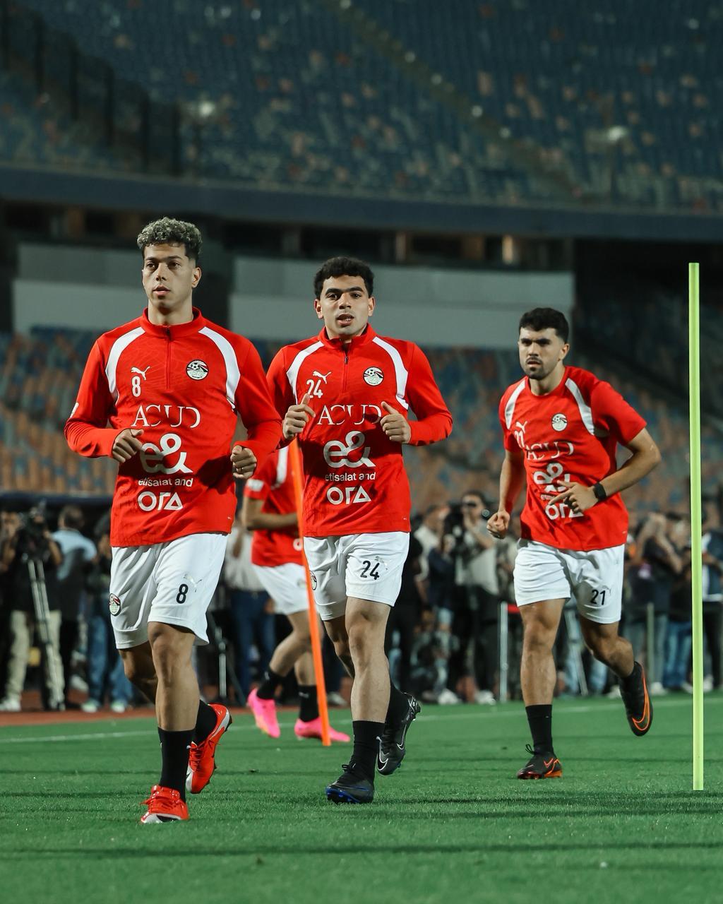 بالصور: المنتخب الوطني يختتم استعداداته لمواجهة روسيا ودياً غداً