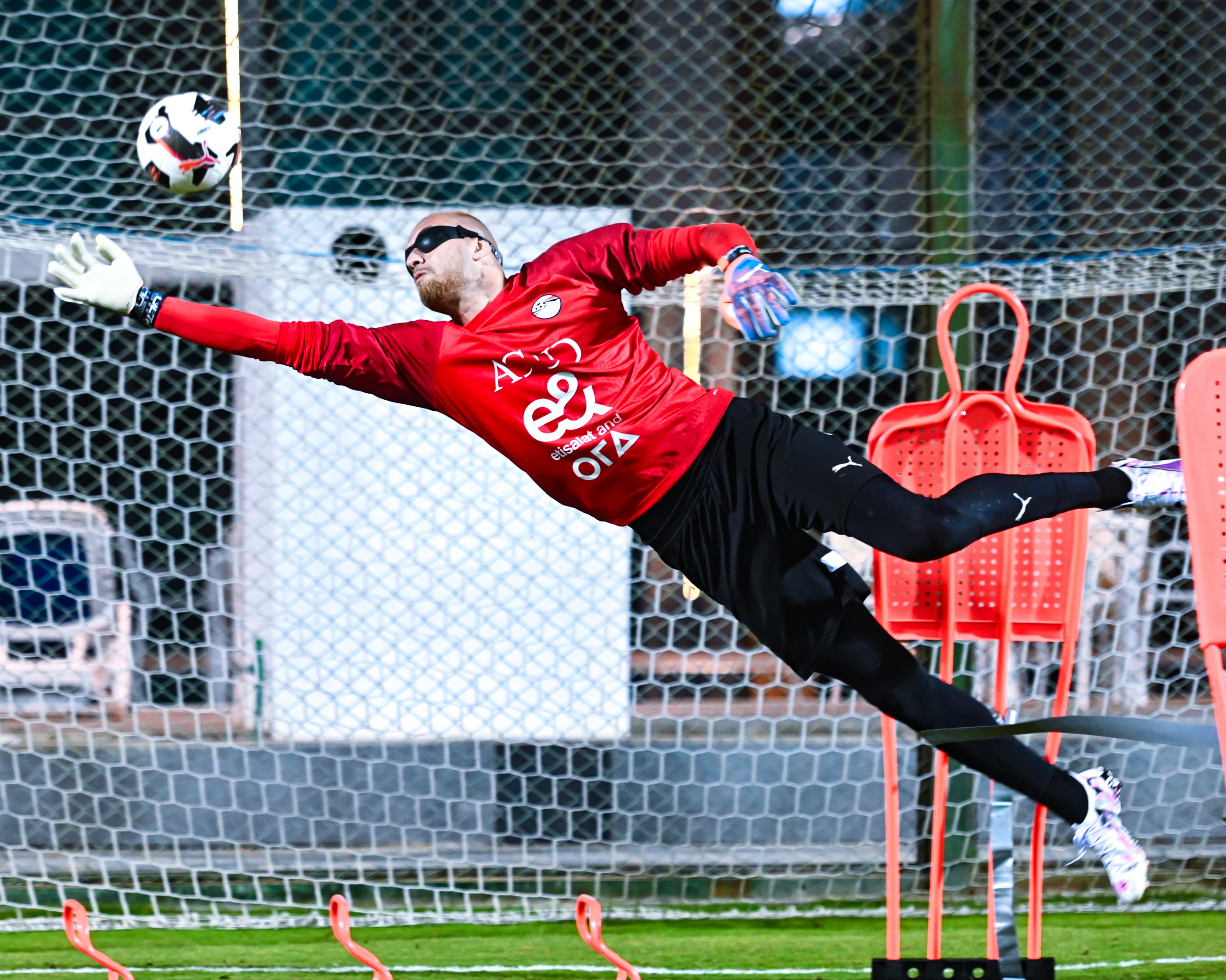 تدريبات منتخب مصر المشارك في كأس العرب قبل السفر إلى قطر