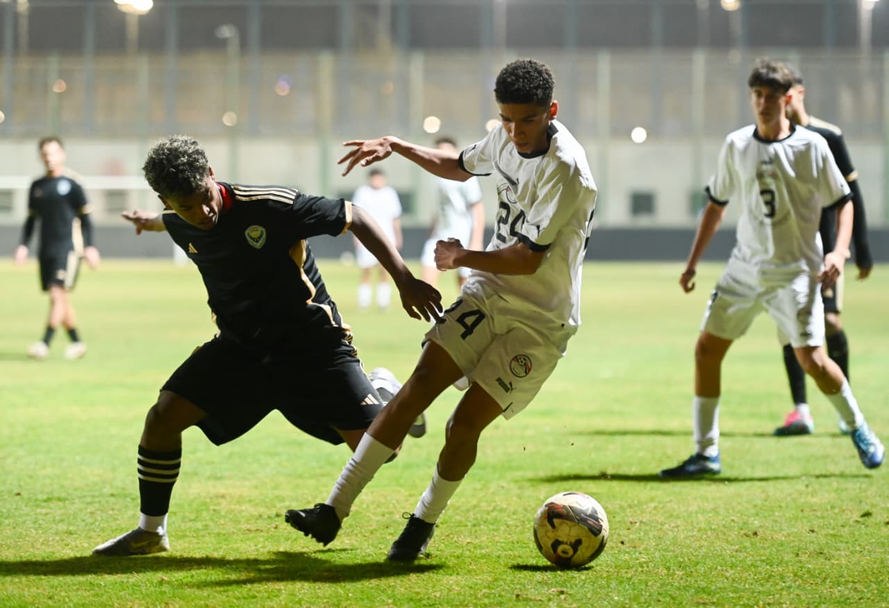 صور لقاء منتخب الناشئين الودي أمام النصر