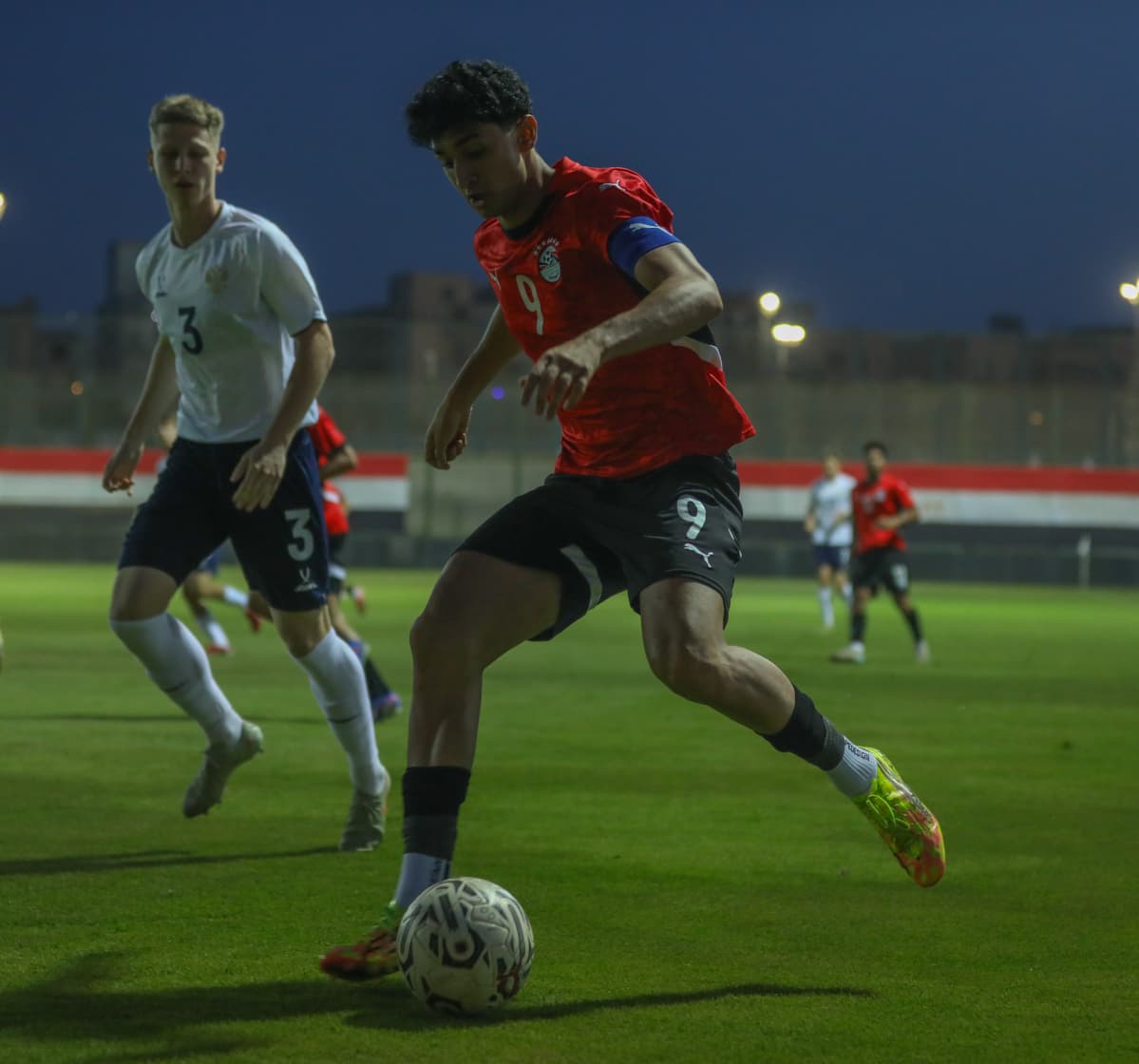  بالصور.. منتخب الشباب يواجه روسيا ودياً للمرة الثانية 
