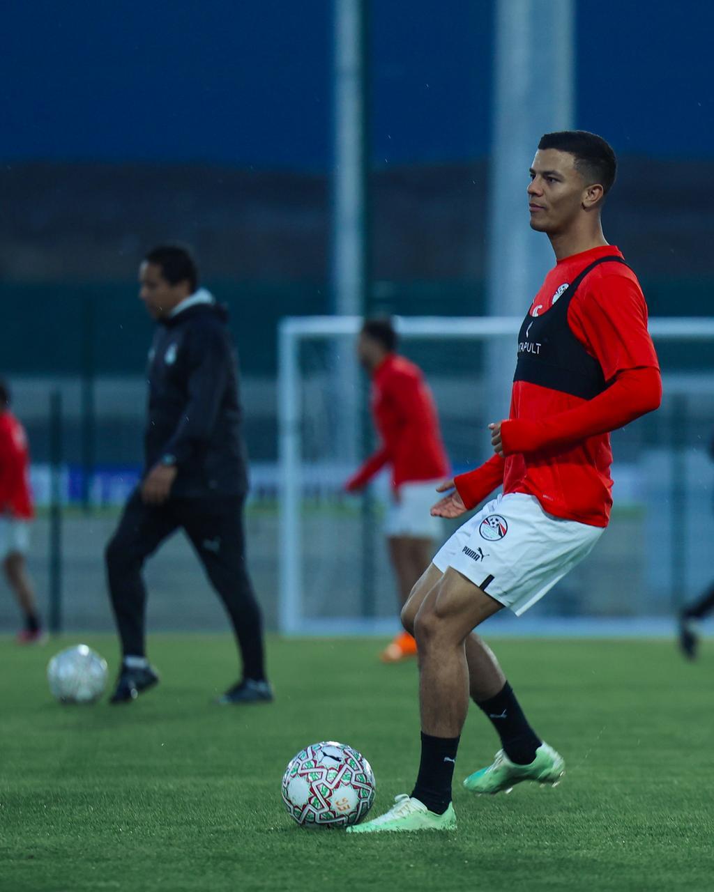 منتخب مصر يخوض آخر  تدريباته قبل مواجهة السنغال