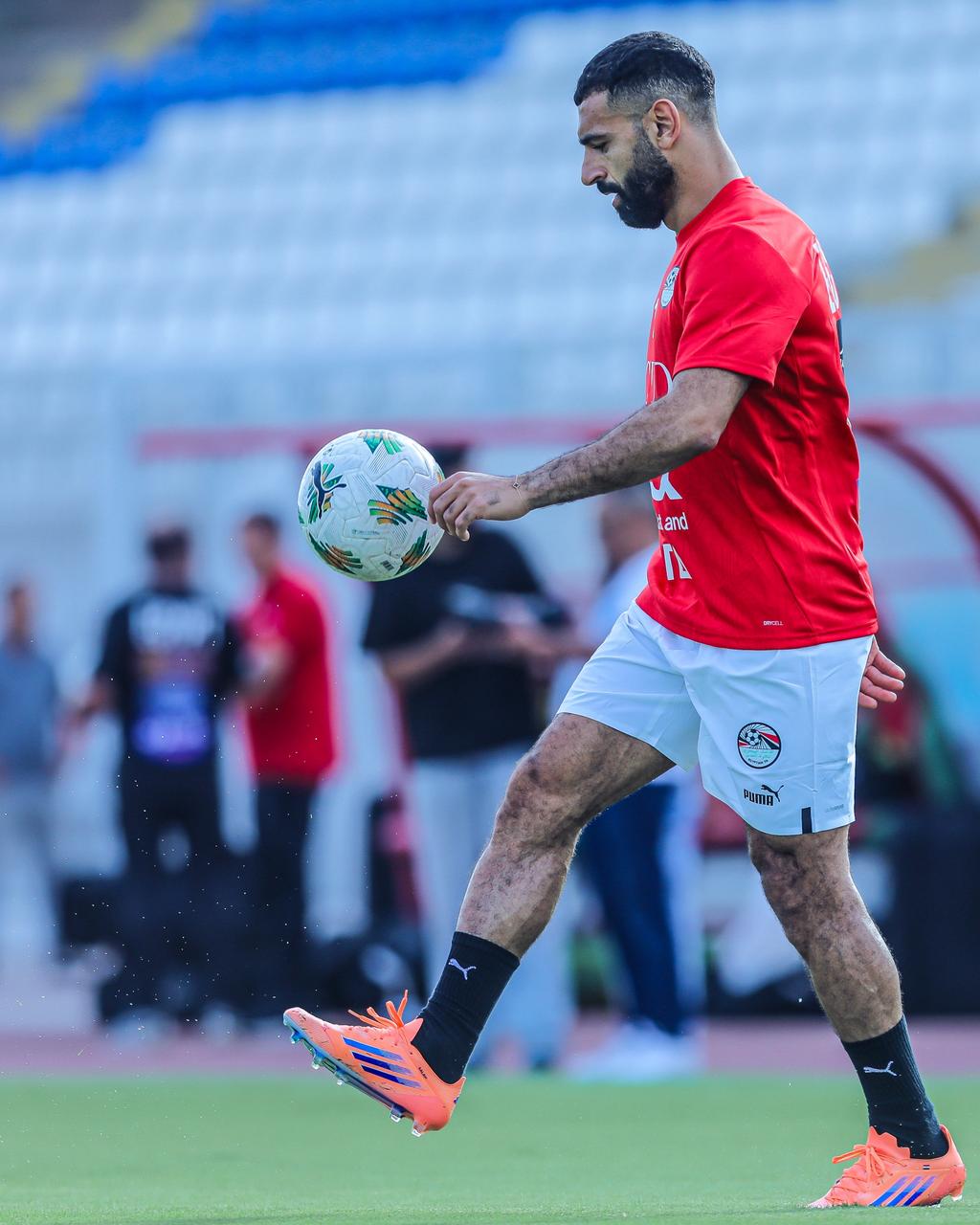 منتخب مصر يختتم تدريباته في الدار البيضاء قبل لقاء جيبوتي غدا
