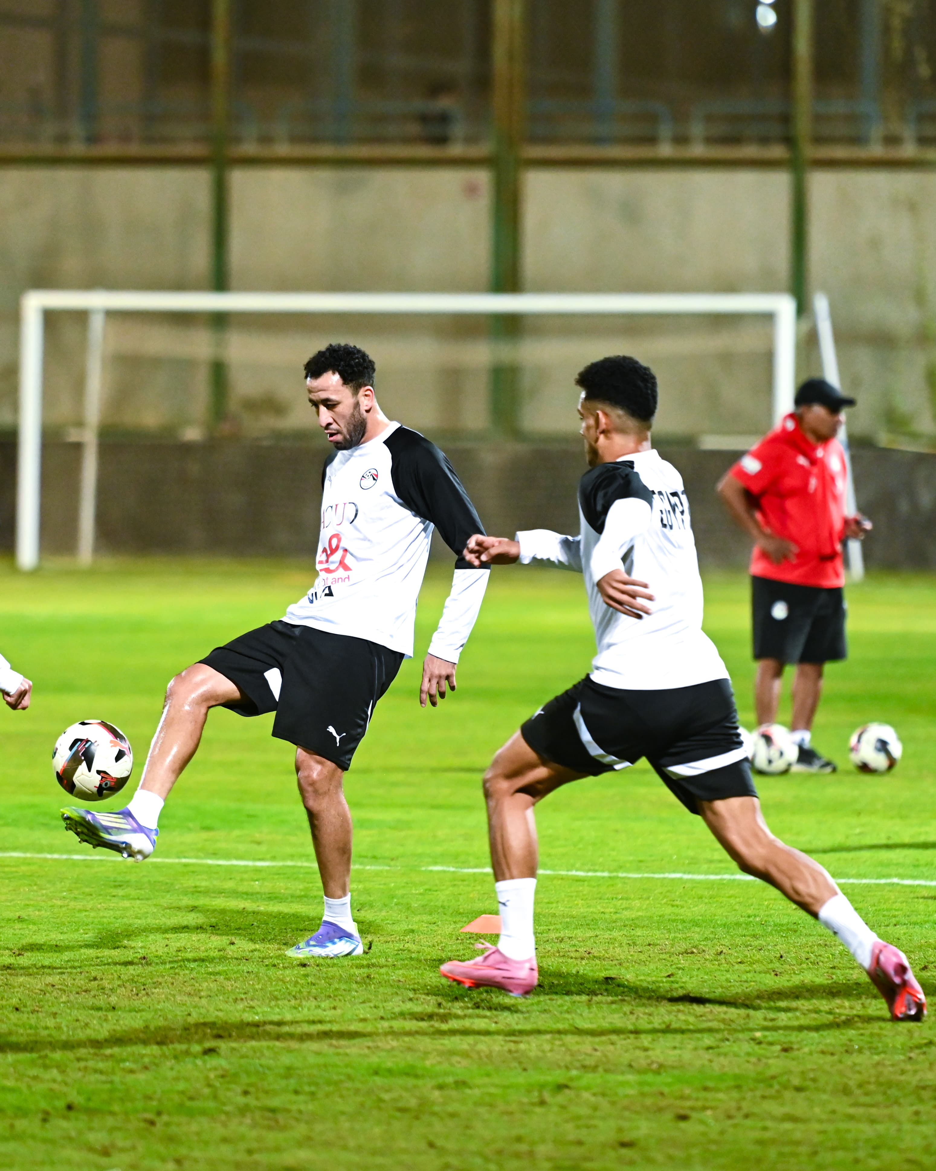 تدريبات منتخب مصر المشارك في كأس العرب قبل السفر إلى قطر