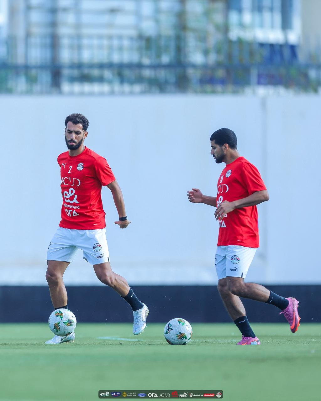 منتخب مصر يختتم تدريباته في الدار البيضاء قبل لقاء جيبوتي غدا