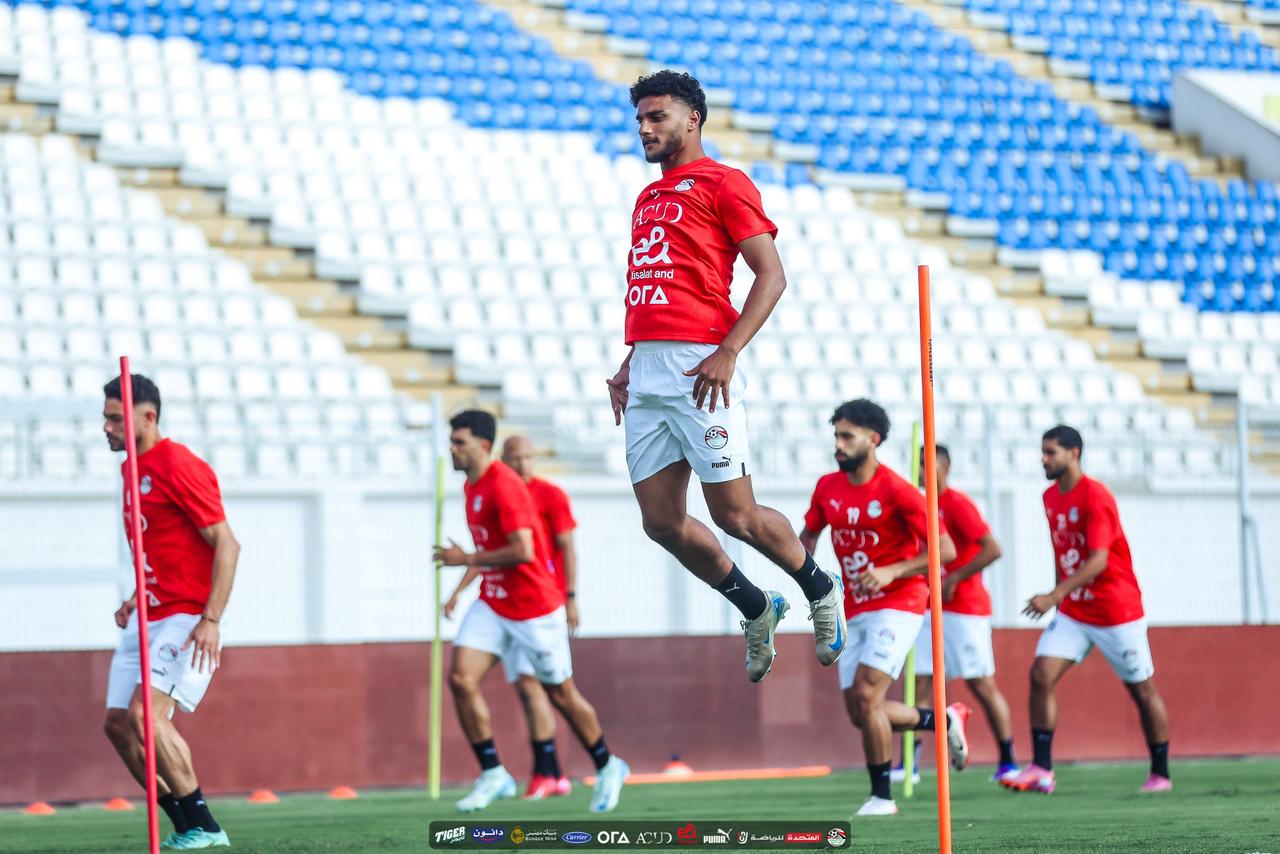 منتخب مصر يختتم تدريباته في الدار البيضاء قبل لقاء جيبوتي غدا