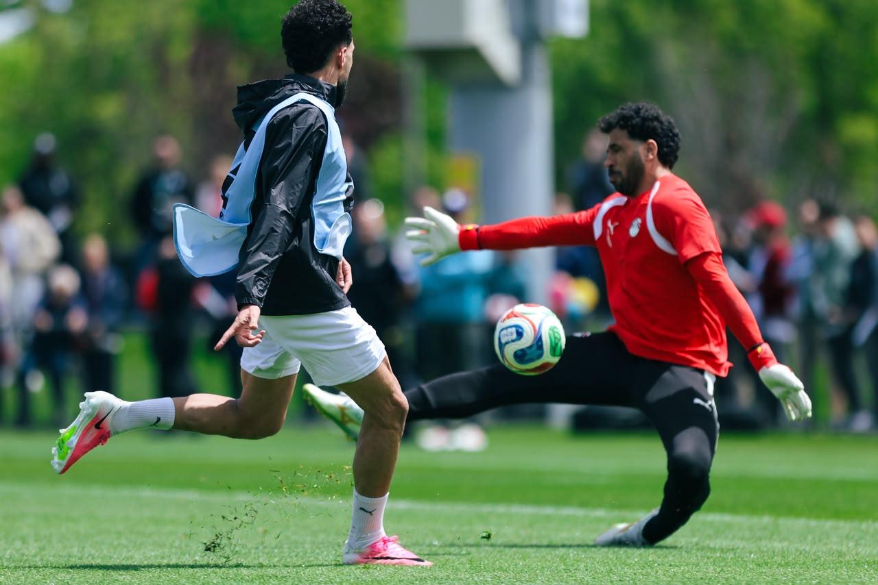 بالصور .. منتخب مصر يواصل الاستعداد لمواجهة بلجيكا في كأس العالم