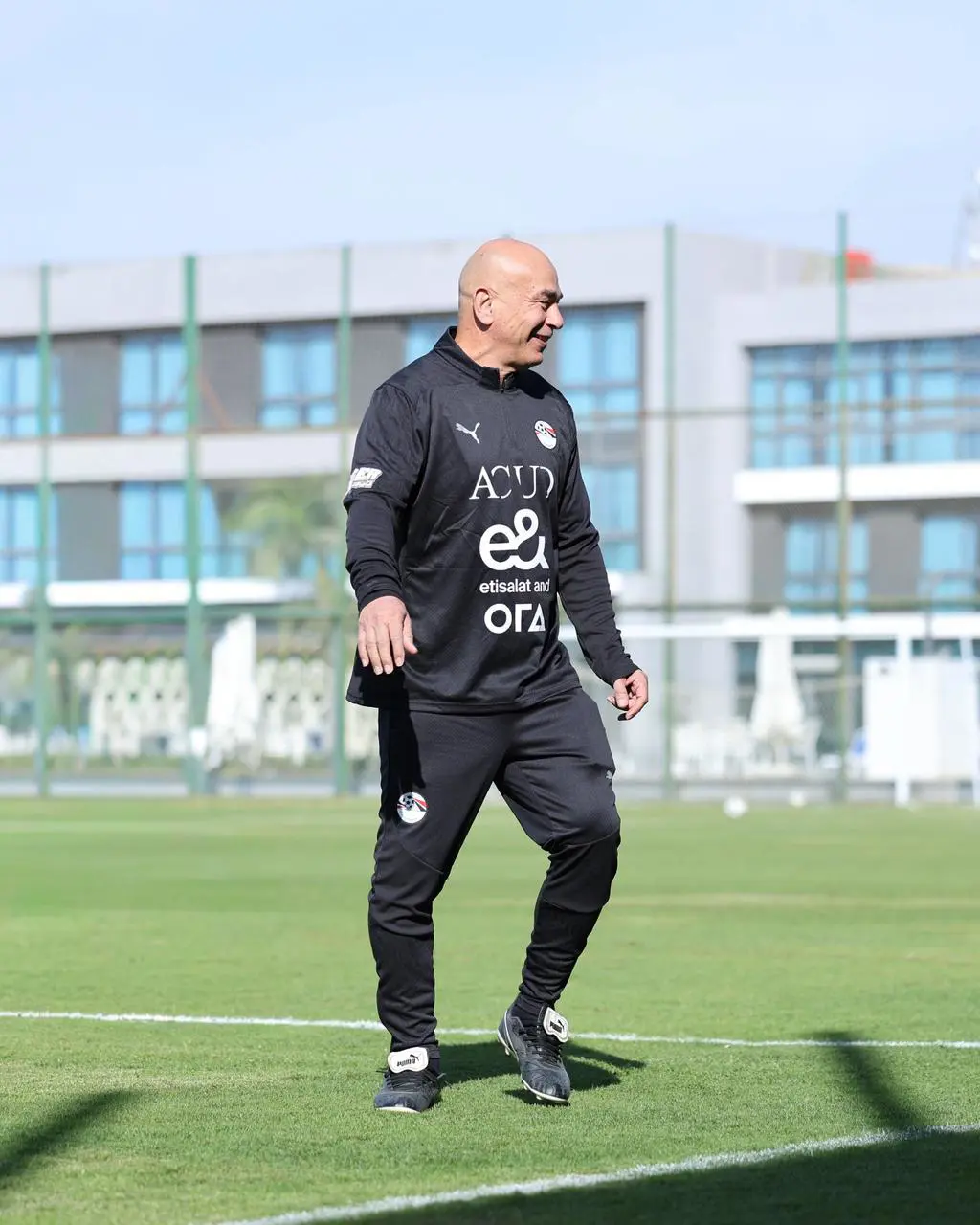 تدريبات منتخب مصر في مركز المنتخبات الوطنية استعدادا لأمم أفريقيا