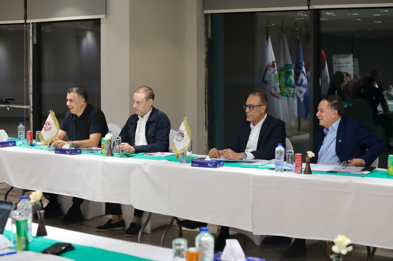 بالصور: أبوريدة يتراس اجتماع المكتب التنفيذي لاتحاد شمال افريقيا