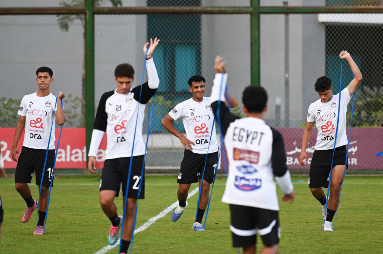 المنتخب الوطني تحت 17 عاماً يختتم استعداداته قبل السفر إلى قطر