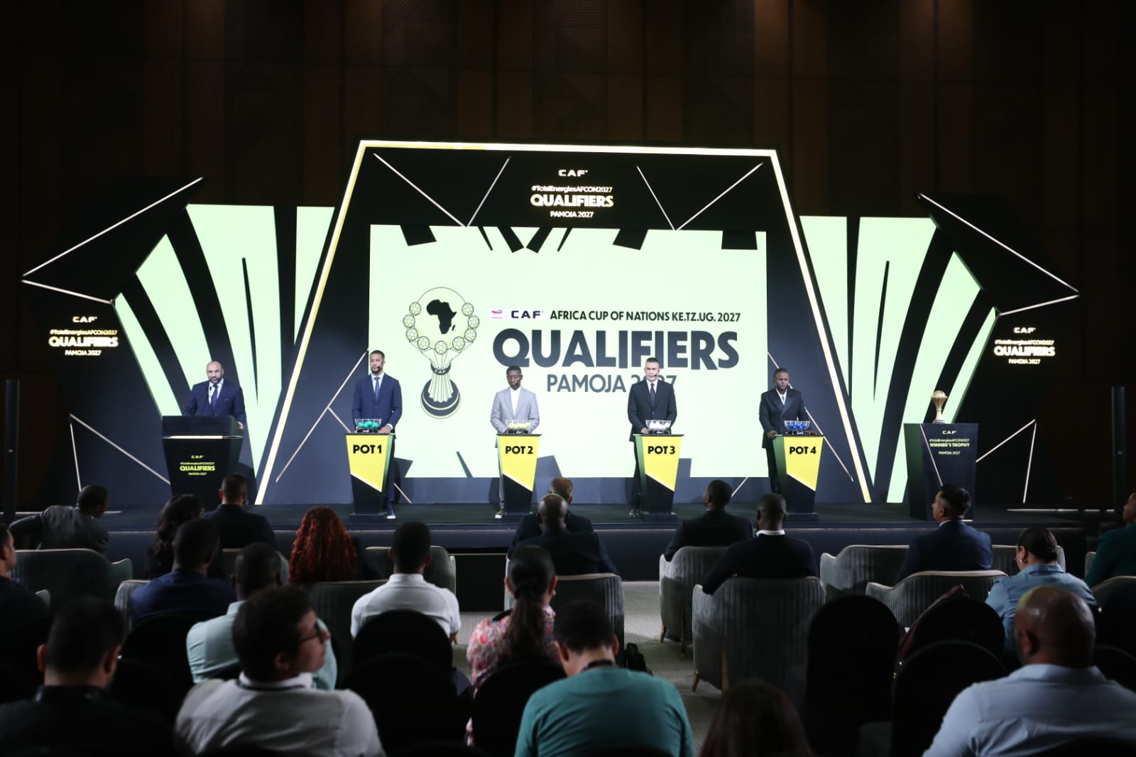 بالصور: مقر الاتحاد المصري يستضيف قرعة تصفيات أمم أفريقيا 2027