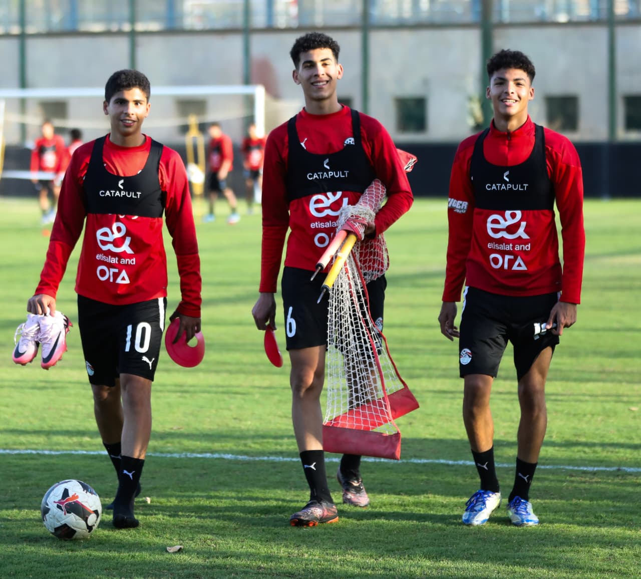 تدريب منتخب الناشئين استعداداً لأمم أفريقيا