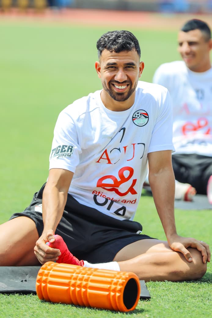 منتخب مصر يخوض آخر تدريباته في القاهرة قبل التوجه لبوركينا فاسو