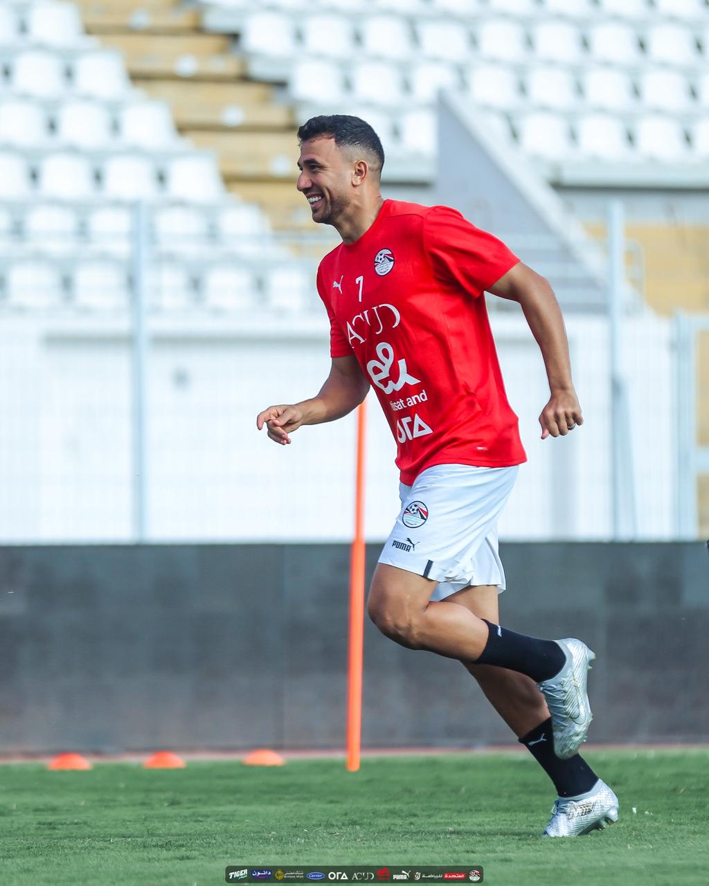 منتخب مصر يختتم تدريباته في الدار البيضاء قبل لقاء جيبوتي غدا