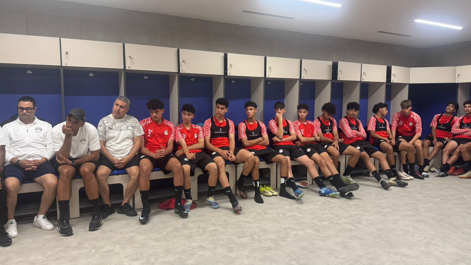 بالصور: منتخب الناشئين يختتم تحضيراته للقاء تنزانيا في نصف نهائي كأس أفريقيا