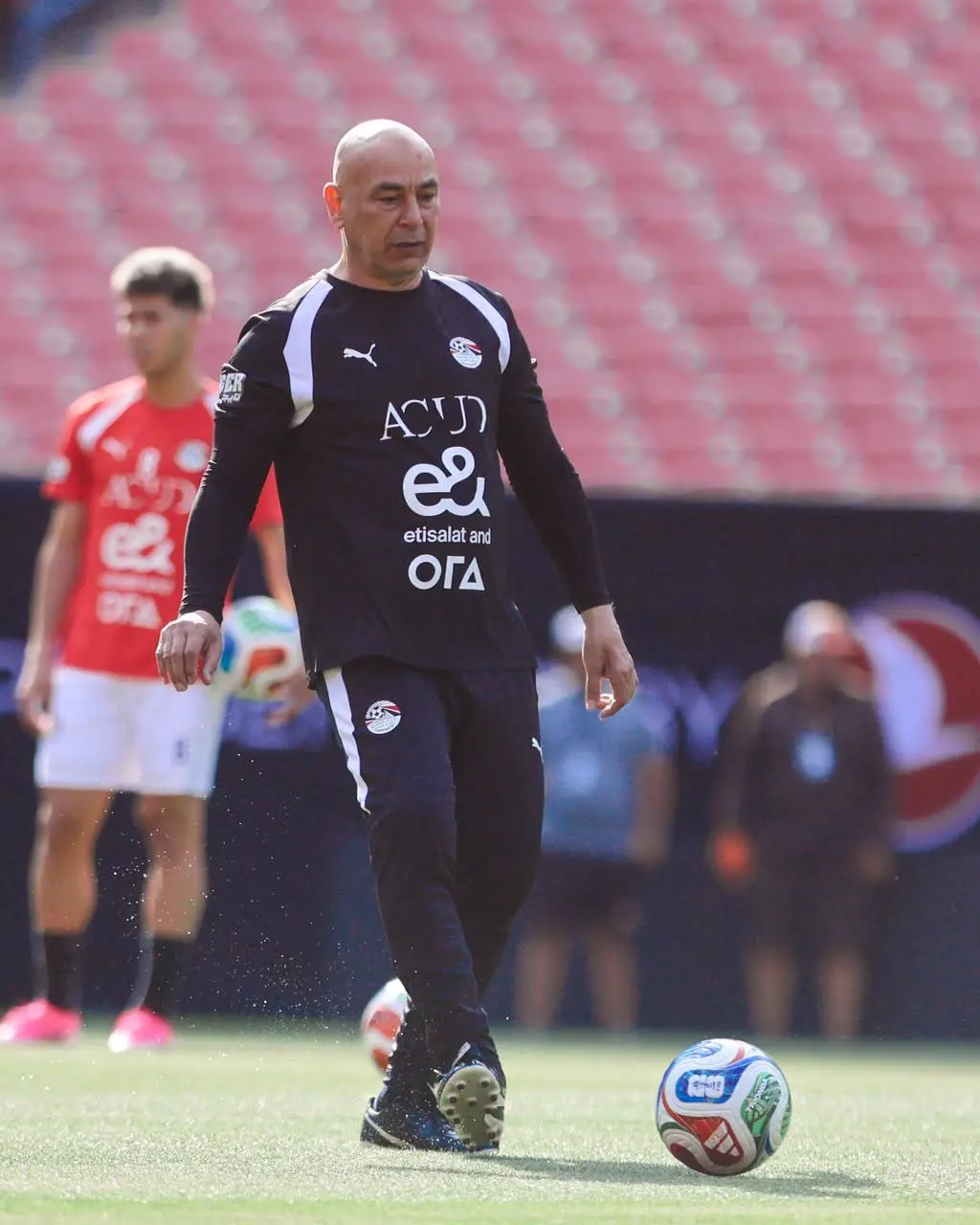 منتخب مصر يختتم تدريباته استعداداً لمواجهة البرازيل ودياً