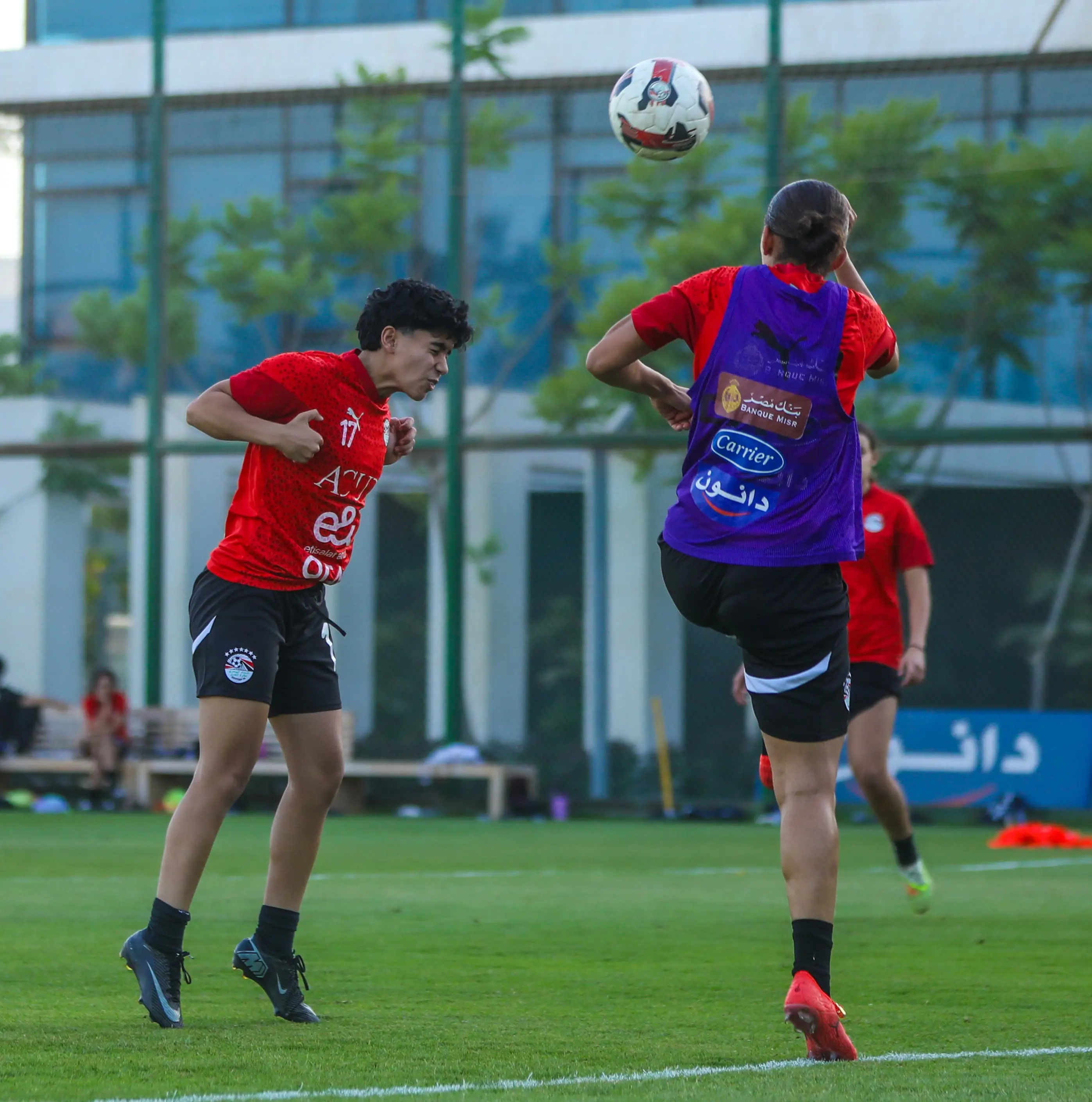 بالصور.. التدريب الختامي لمنتخب مصر للكرة النسائية استعداداً لودية تونس غداً