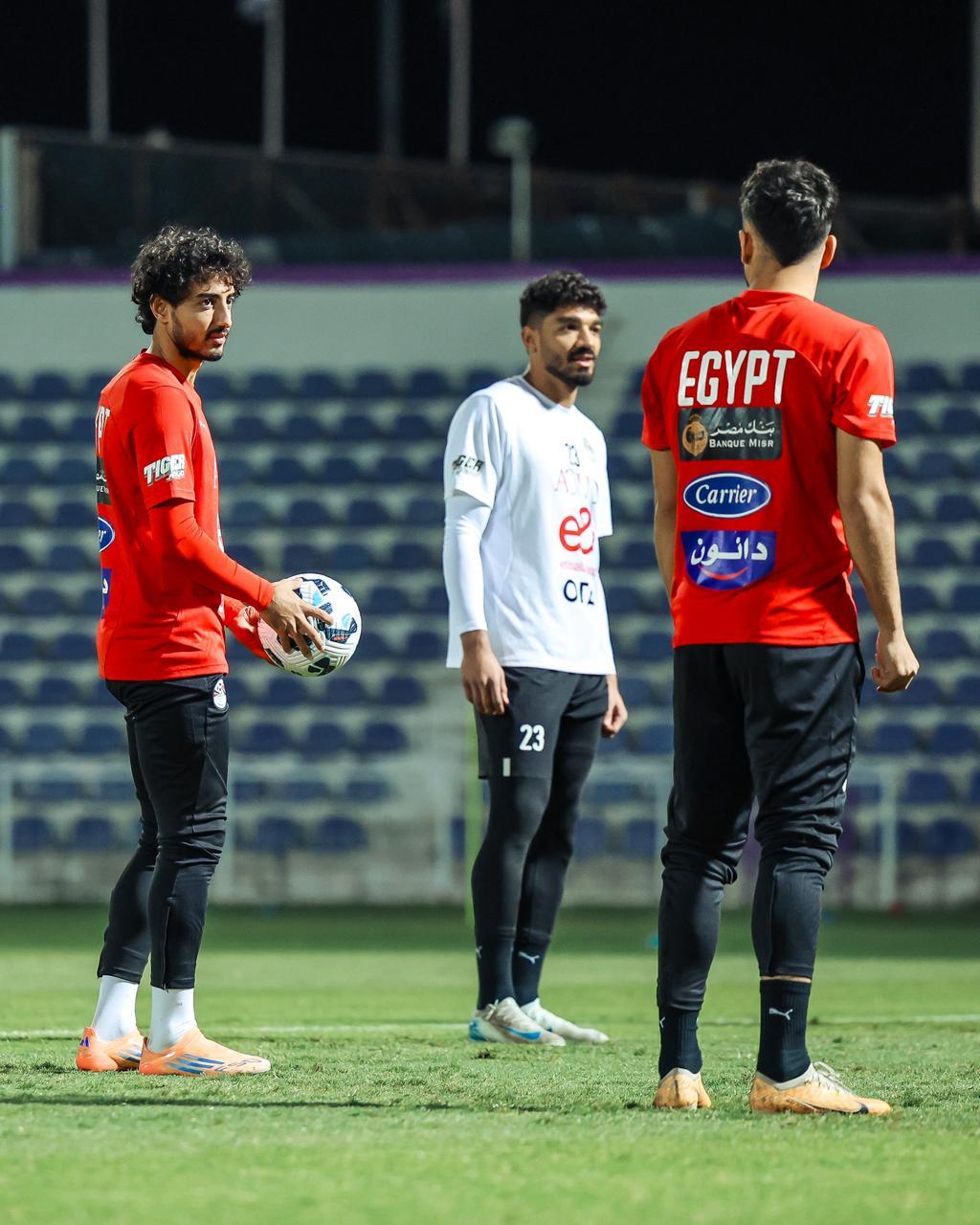 منتخب مصر يختتم تدريباته استعداداً لمواجهة كاب فيردي ودياً غداً