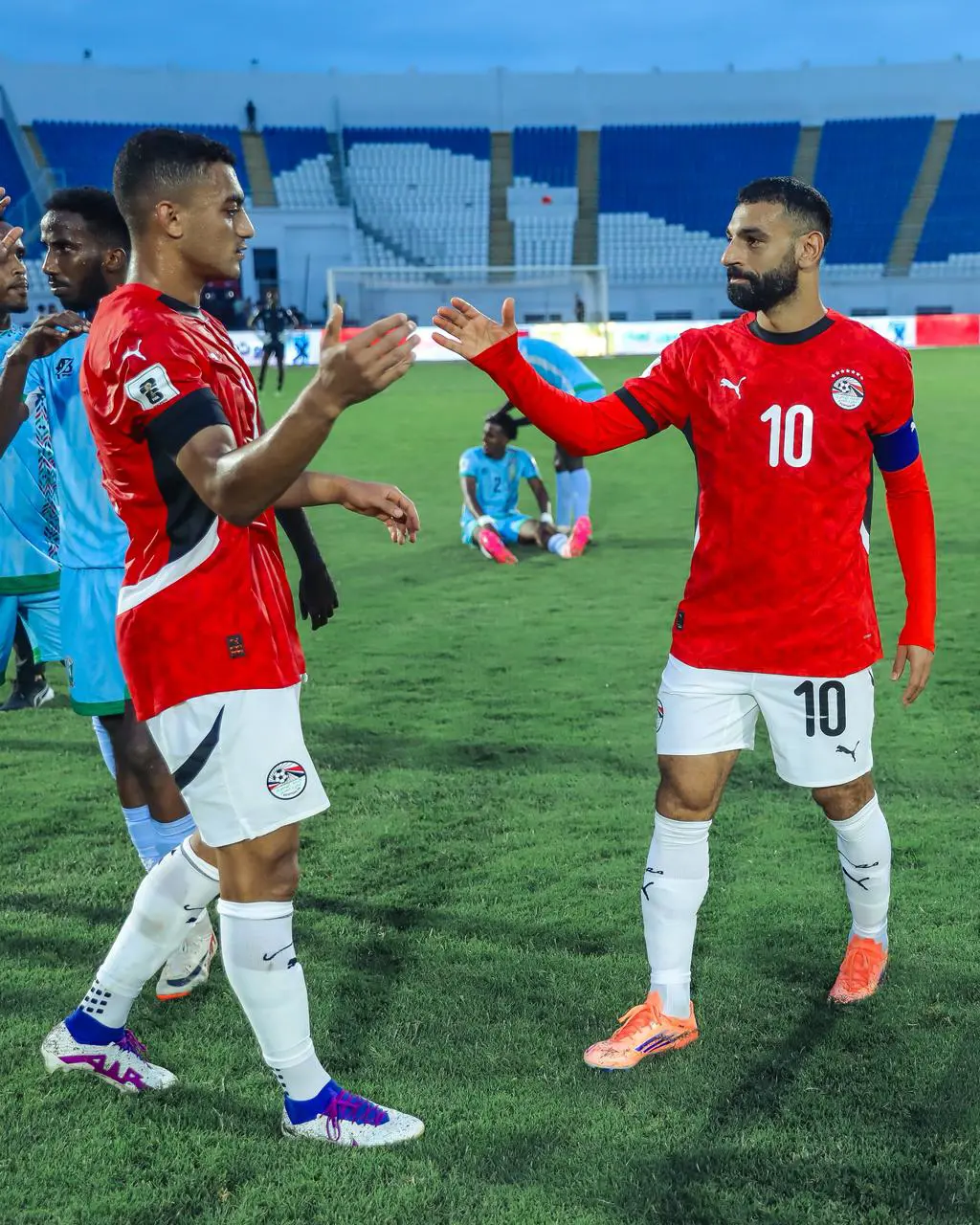 منتخب مصر يهزم جيبوتي بثلاثية ويتأهل لمونديال 2026