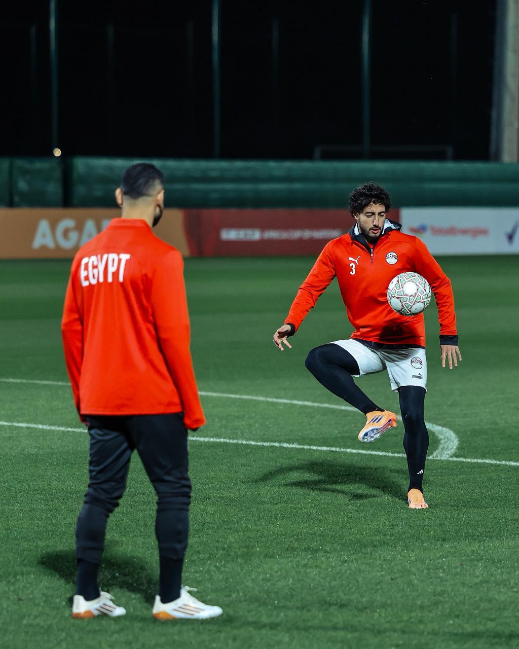 منتخب مصر يختتم تدريباته استعداداً لمواجهة زيمبابوي غداً 