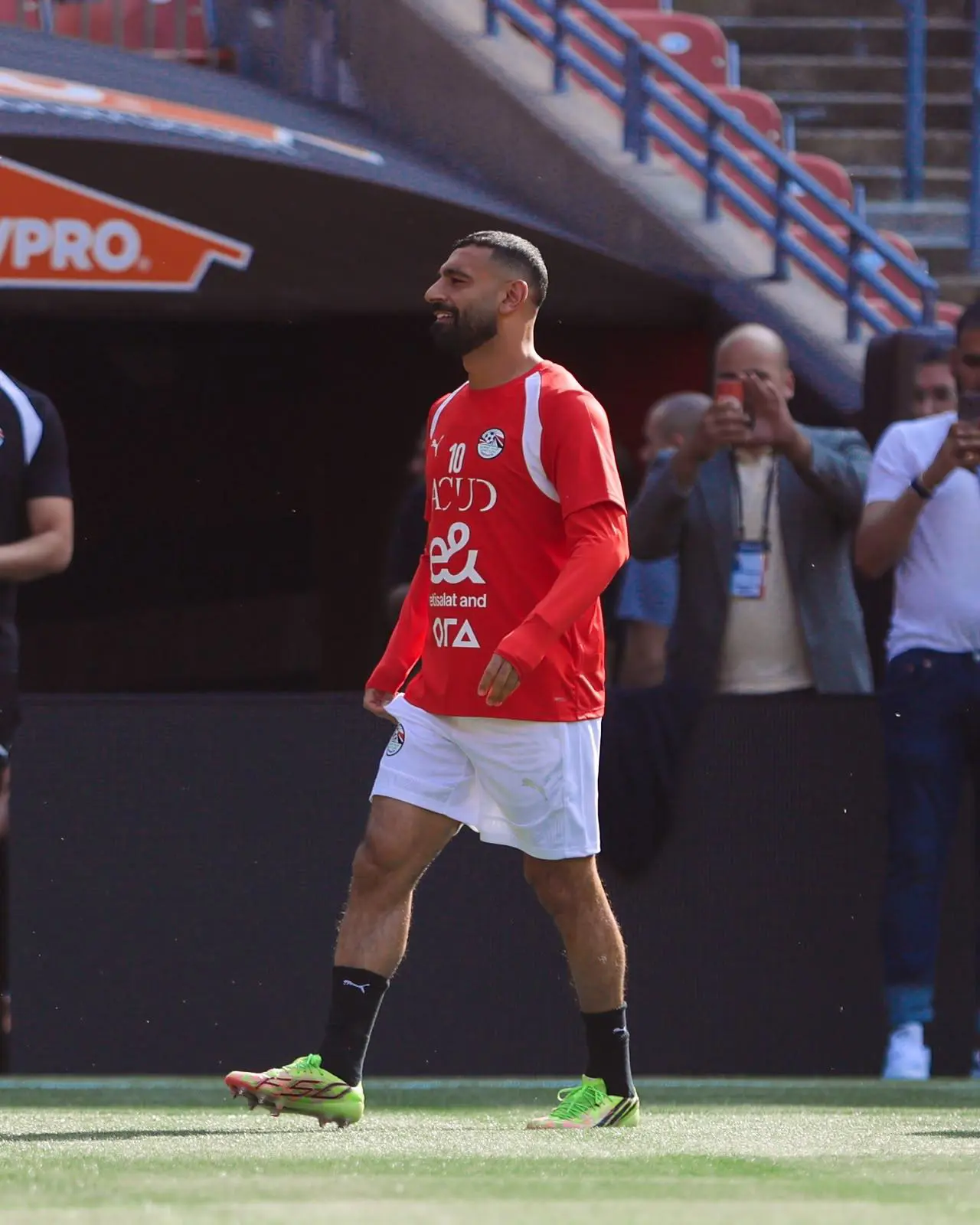 منتخب مصر يختتم تدريباته استعداداً لمواجهة البرازيل ودياً