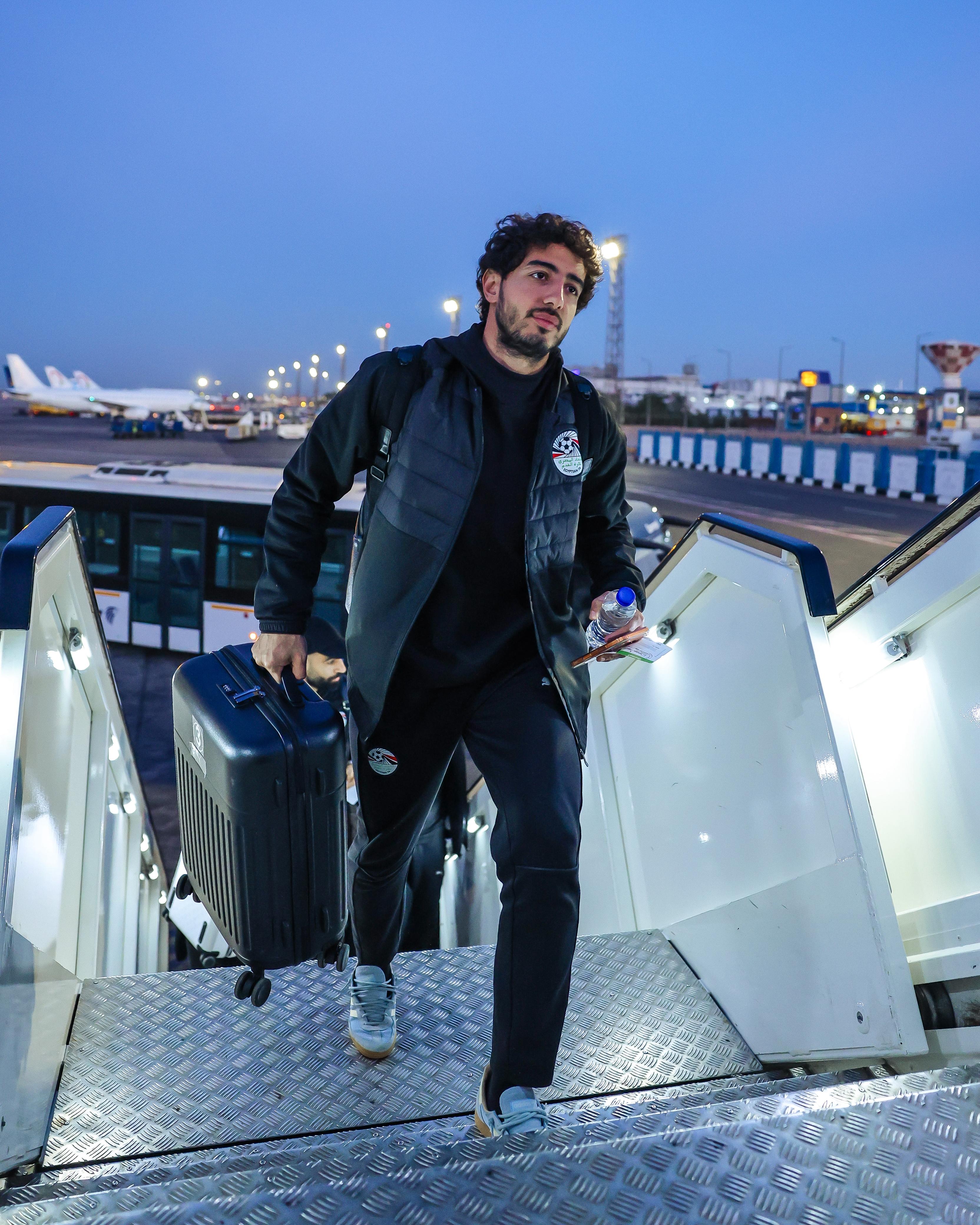 منتخب مصر يغادر للمغرب استعداداً للمشاركة في بطولة كأس الأمم الأفريقية  