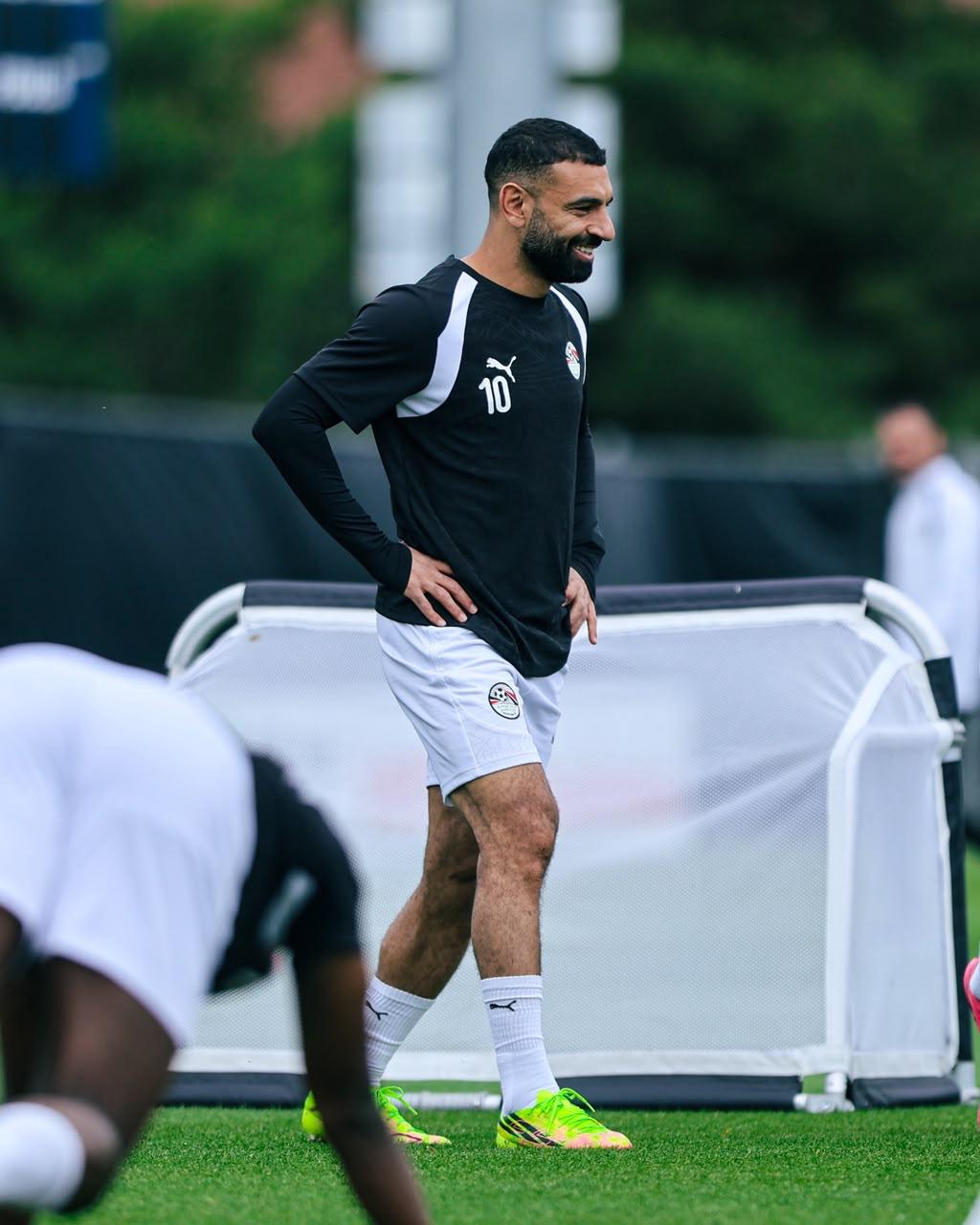 بالصور .. منتخب مصر يواصل الاستعداد لمواجهة بلجيكا في كأس العالم