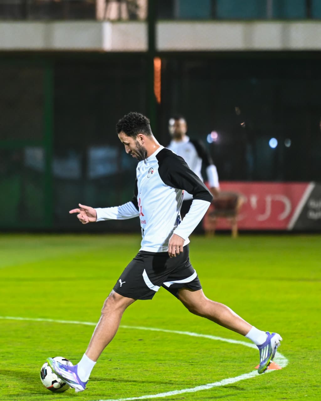 منتخب مصر المشارك في كأس العرب يختتم تدريباته قبل السفر للدوحة