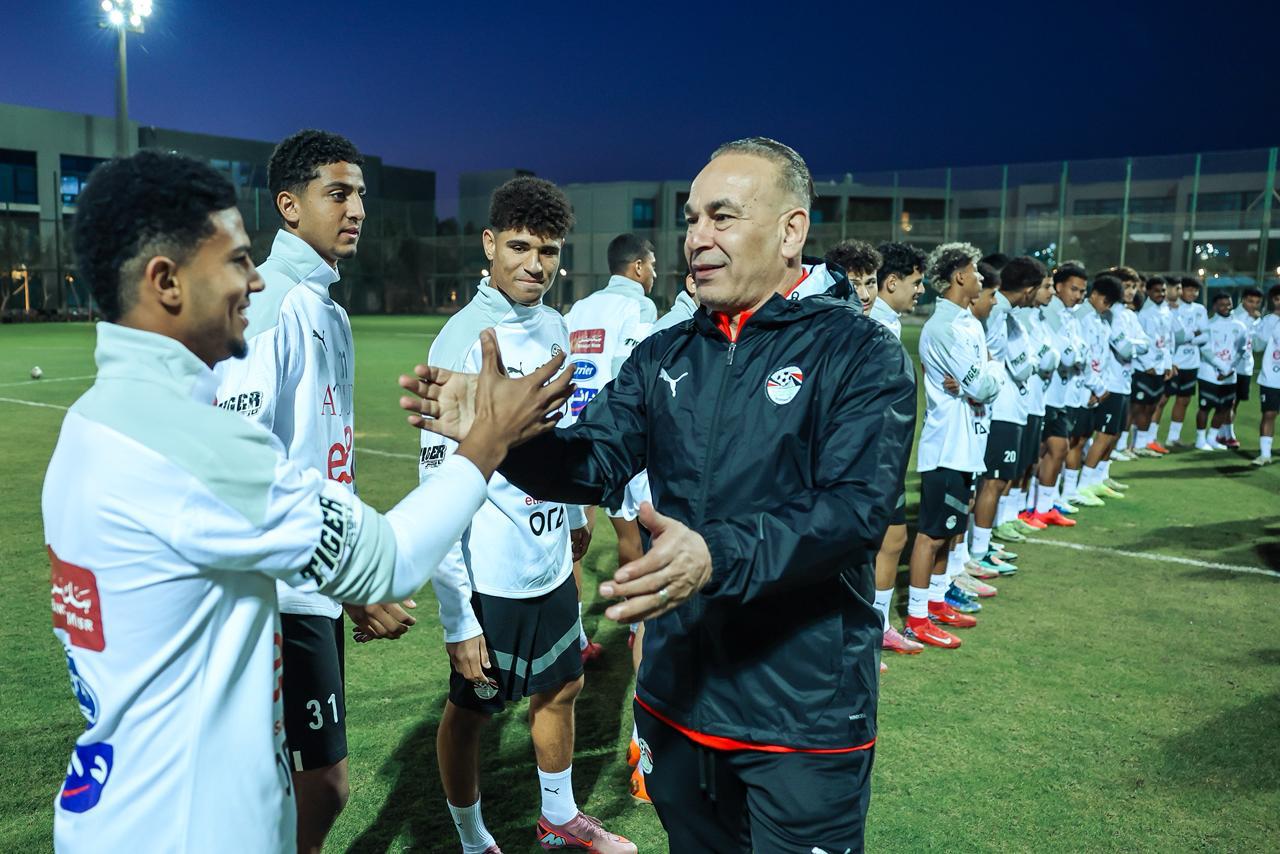 حسام وإبراهيم حسن يدعمان منتخب مصر مواليد 2007