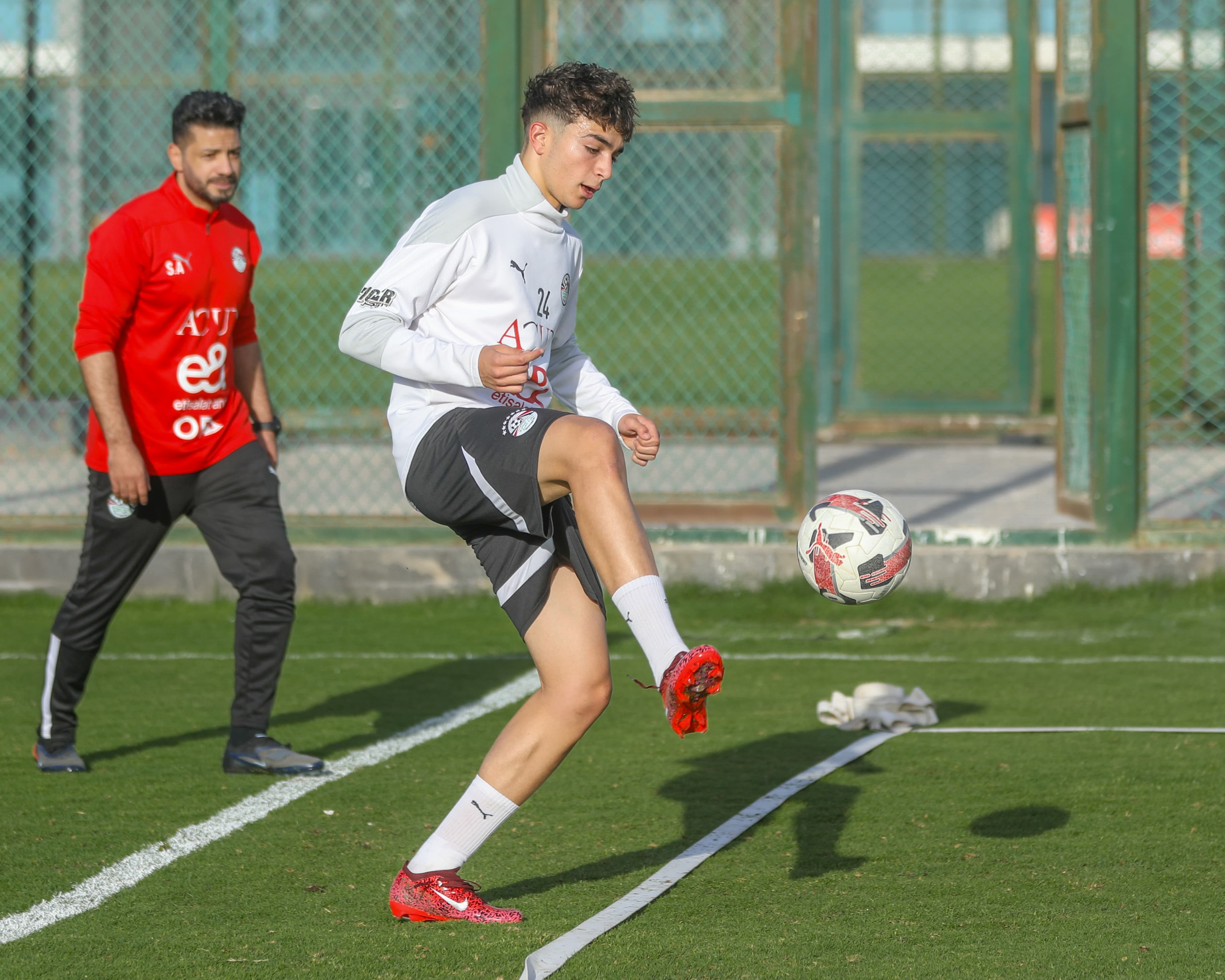 منتخب مصر للشباب يختتم استعداداته لمواجهة منتخب سلطنة عمان ودياً