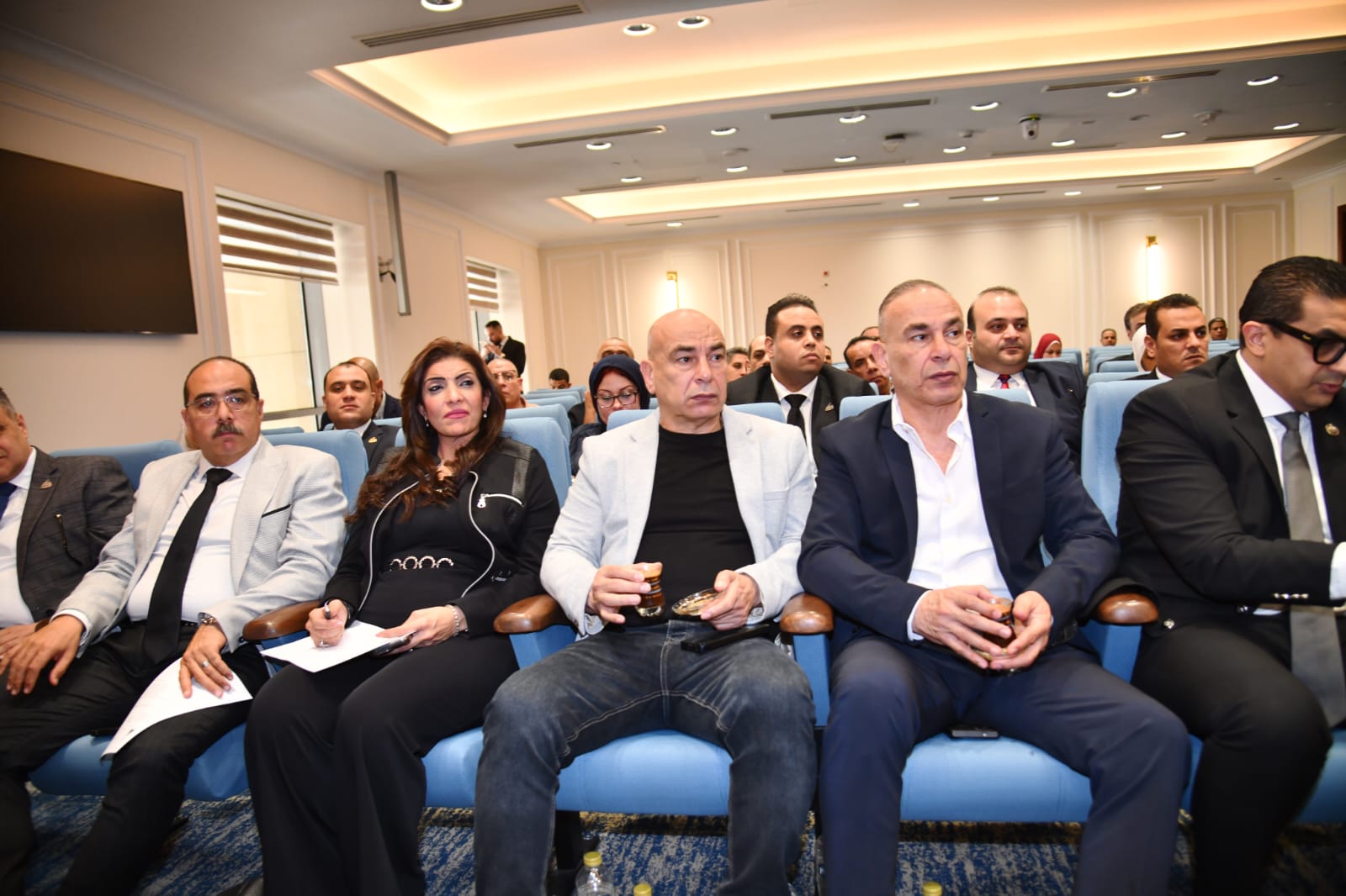 أبوريدة وحسام حسن يتحدثان عن استعدادات المنتخب للمونديال في مجلس النواب