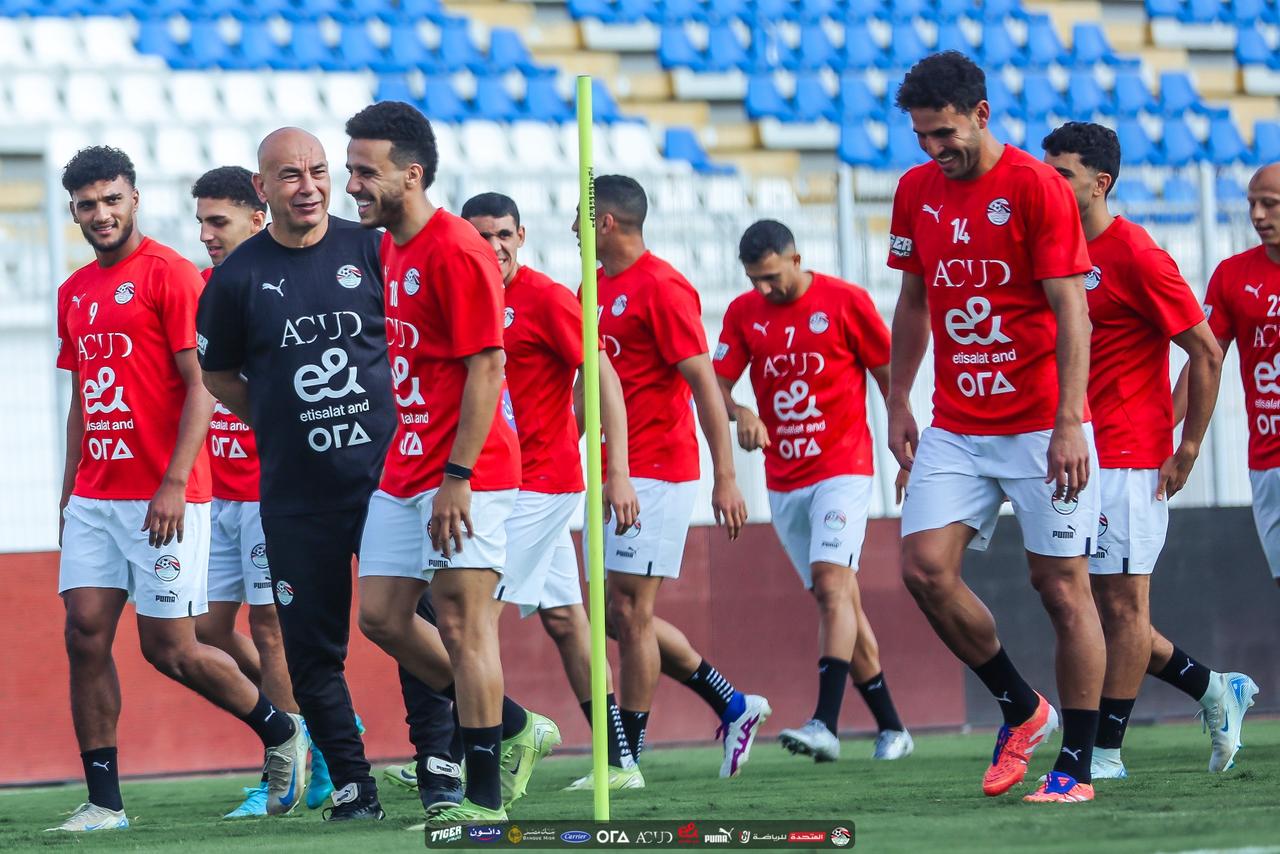 منتخب مصر يختتم تدريباته في الدار البيضاء قبل لقاء جيبوتي غدا