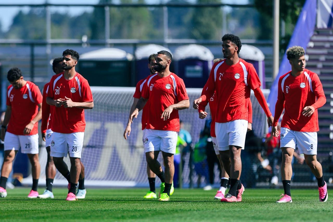 بالصور.. منتخب مصر يختتم تدريباته استعداداً لمواجهة بلجيكا غداً