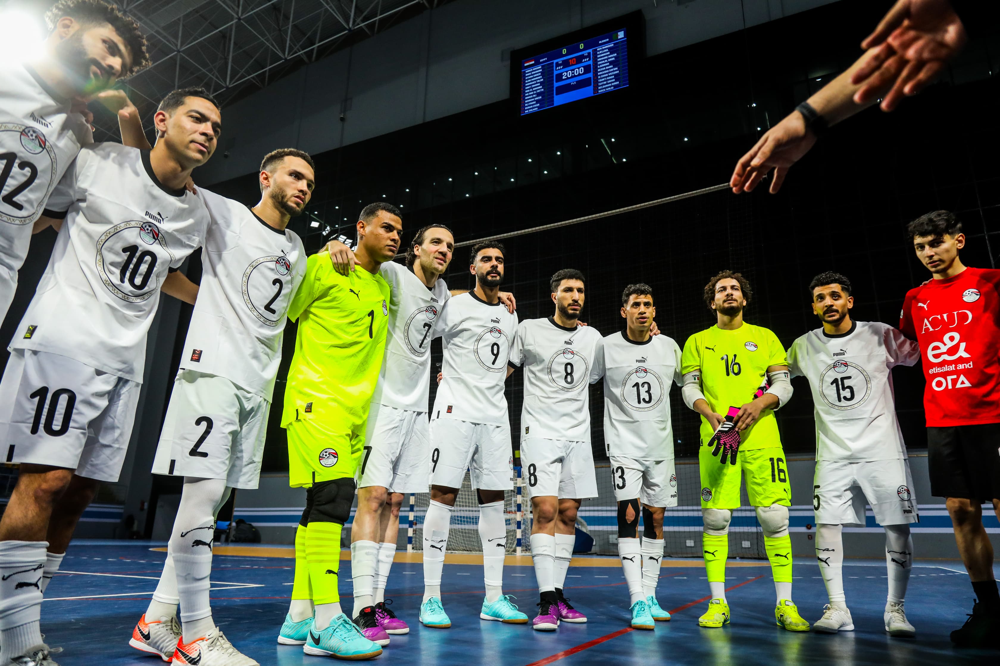 بالصور: منتخب مصر لكرة الصالات يفوز على نظيره الجزائري (4 - 1) وديا