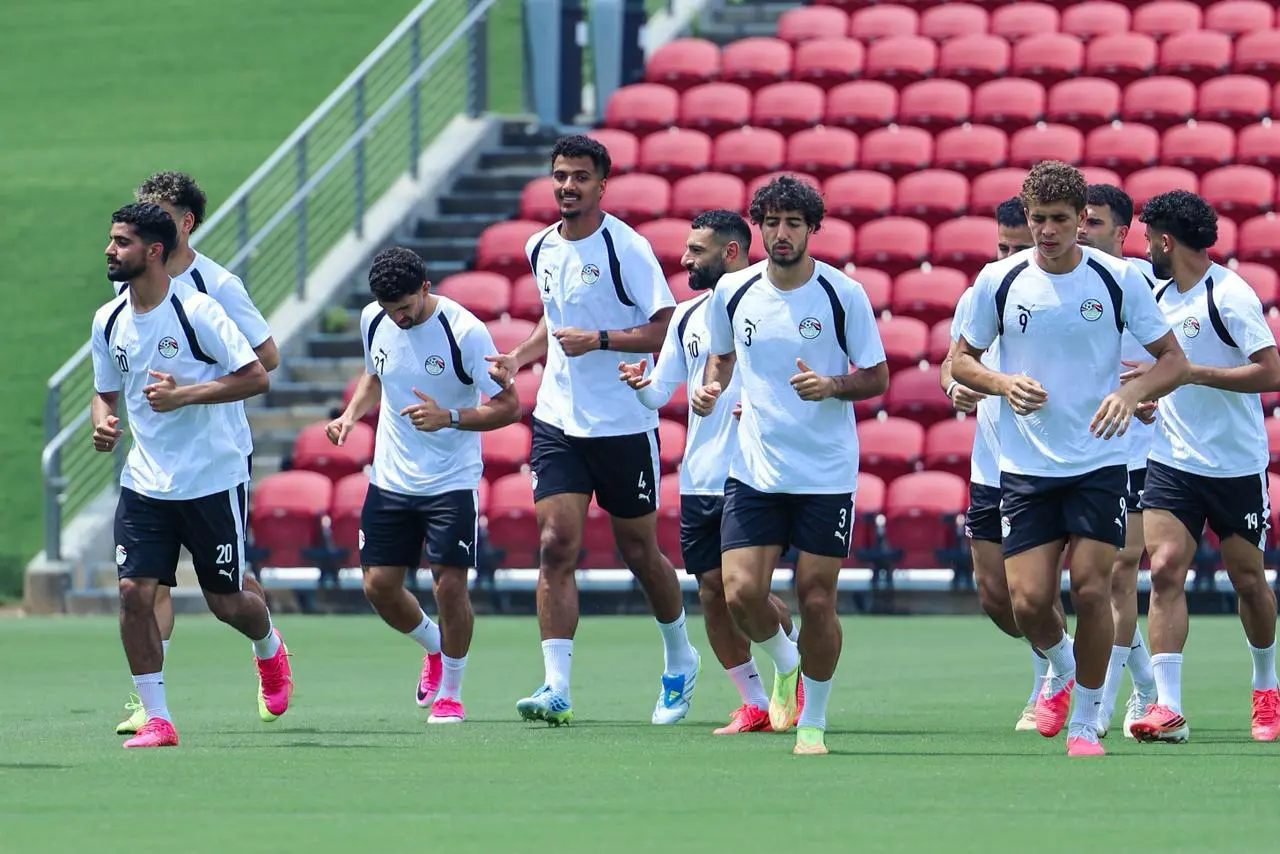 بالصور.. مران منتخب مصر في أتلانتا استعداداً لمباراة الأرجنتين 